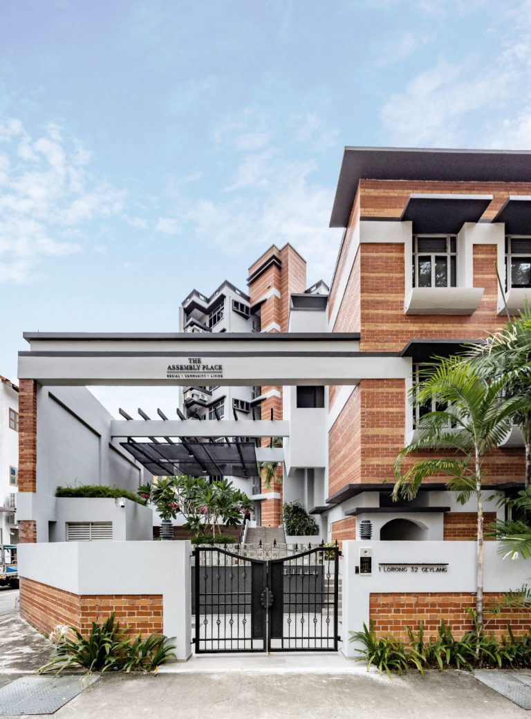 Modern high-rise co-living